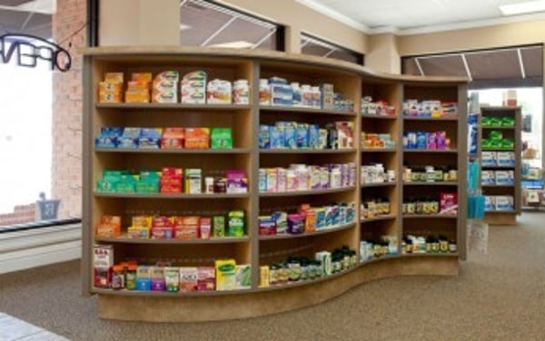 Modern Pharmacy Shelving