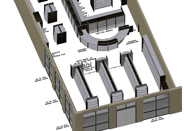 Pharmacy Shelving Design