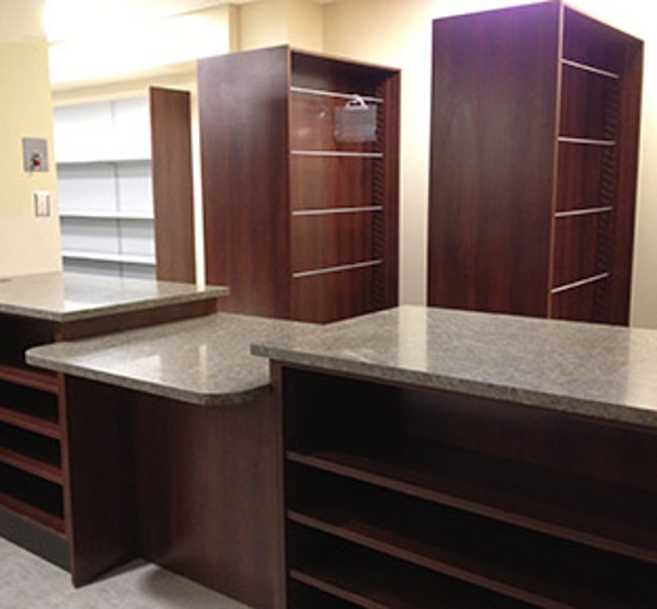 Hospital Retail Pharmacy Custom Shelving