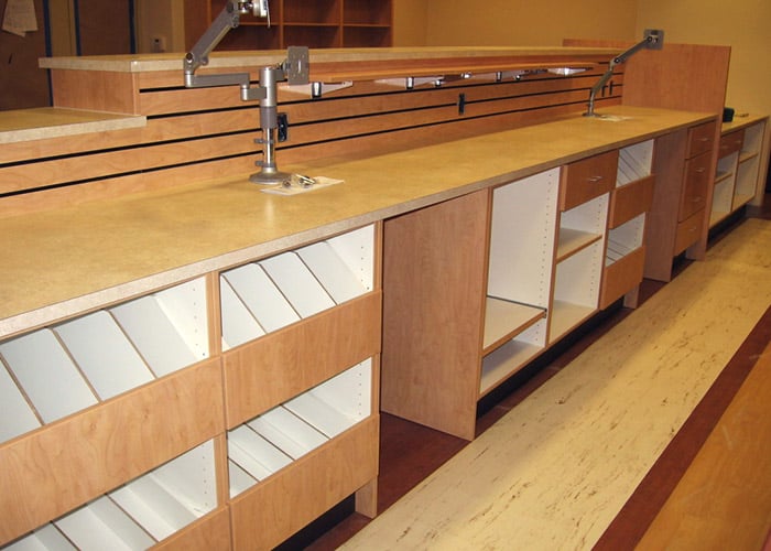 Pharmacy Undercounter Shelving Solutions