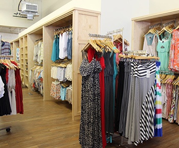 Retail Fixtures Clothing Store