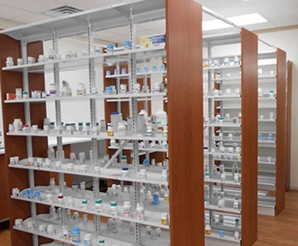 Prescription Drug Storage Shelving Pharmacy